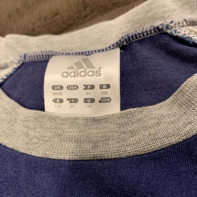 adidas(アディダス)のadidas Tシャツ　2枚　130 140 キッズ/ベビー/マタニティのキッズ服男の子用(90cm~)(Tシャツ/カットソー)の商品写真