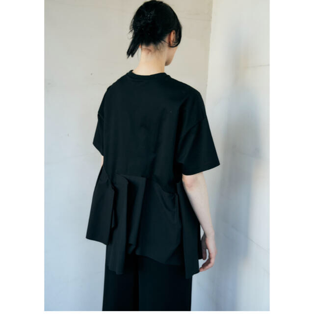 エンフォルド ENFOLD 美品 シルケット天竺コンビフレア T シャツ エンフォルド ENFOLD 美品 シルケット天竺コンビフレア T シャツ