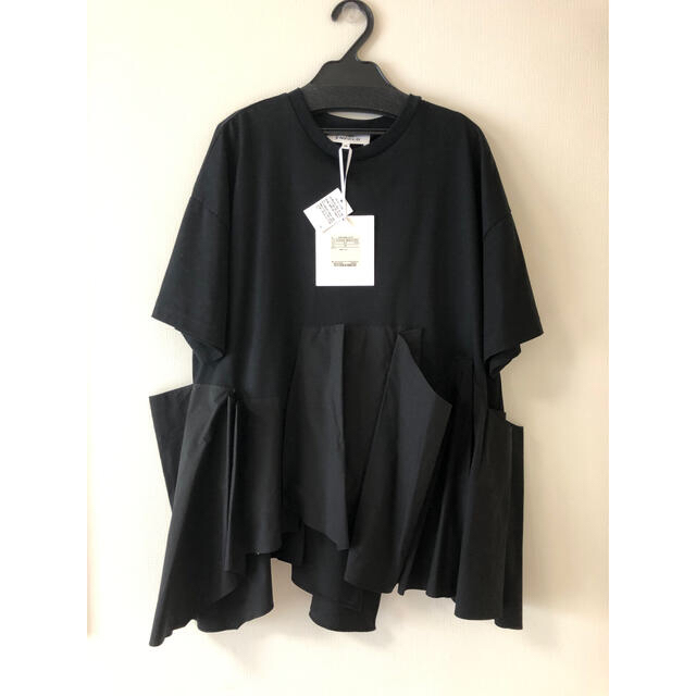 エンフォルド ENFOLD 美品 シルケット天竺コンビフレア T シャツ エンフォルド ENFOLD 美品 シルケット天竺コンビフレア T シャツ