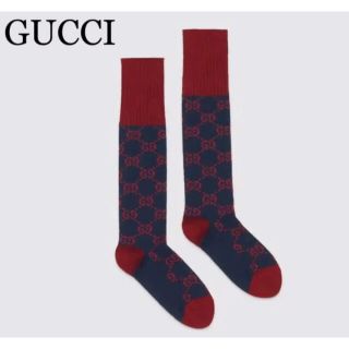 激安商品 【超レア】グッチ×ノースフェイス ロングソックス ソックス