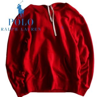 ポロラルフローレン(POLO RALPH LAUREN)の【POLO RALPH LAUREN】パーカー フーディー 赤☆(パーカー)