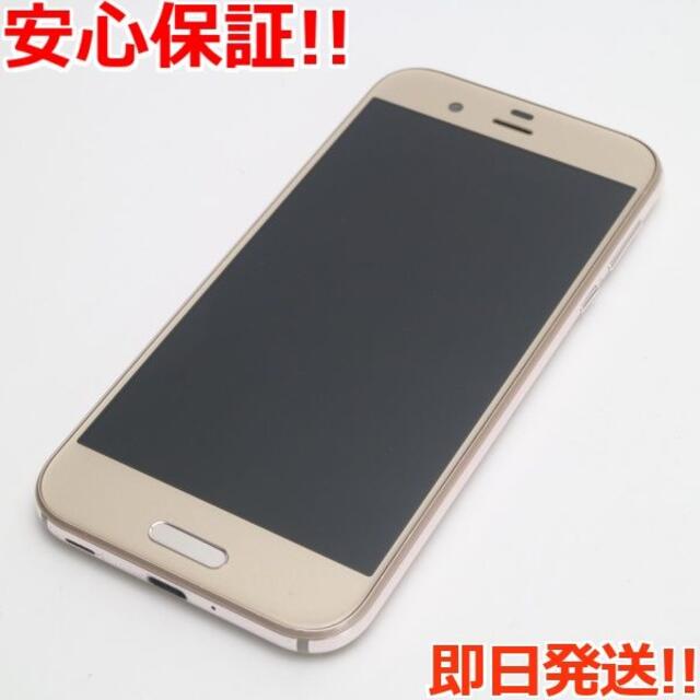 美品 au SHV39 AQUOS R ゴールド