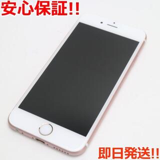 アイフォーン(iPhone)の美品 SIMフリー iPhone6S 32GB ローズゴールド (スマートフォン本体)