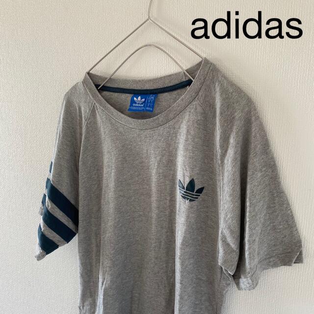 adidasアディダスtシャツグレー灰xxlXXLメンズ半袖常田キングヌー菅田