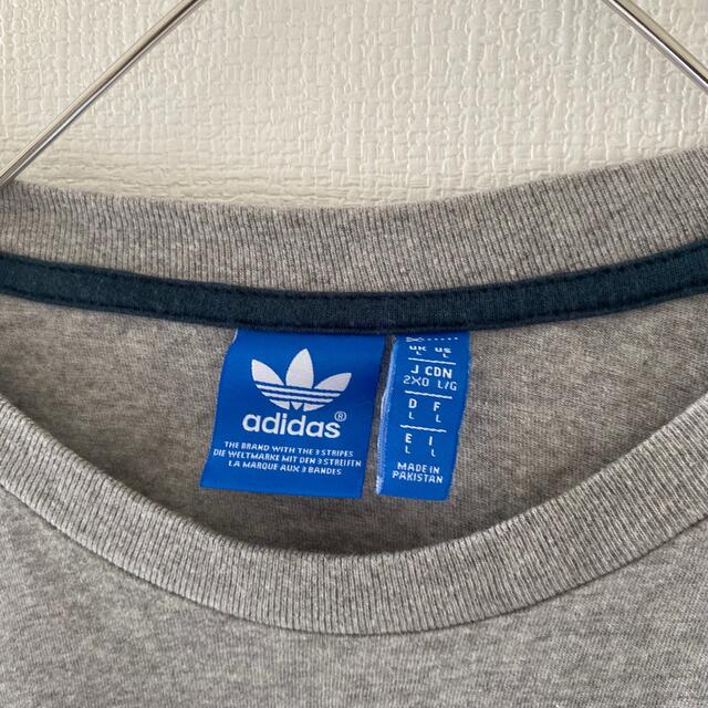 adidas(アディダス)のadidasアディダスtシャツグレー灰xxlXXLメンズ半袖常田キングヌー菅田 メンズのトップス(Tシャツ/カットソー(半袖/袖なし))の商品写真