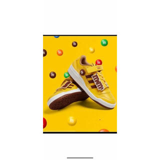 アディダス(adidas)のm&m's × adidas Forum Low Yellow Brown(スニーカー)