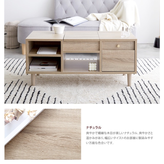 ドレッサー テーブル おしゃれ かわいい 便利 収納 鏡付き 5