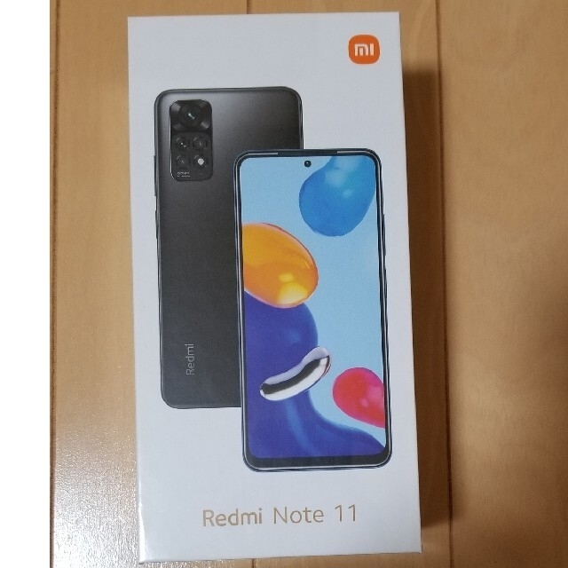 スマホRedmi Note 11 Graphite Gray Xiaomi