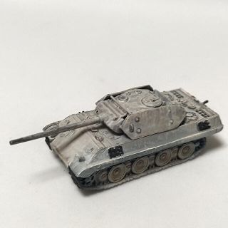 カイヨウドウ(海洋堂)のm10パンター 1/144 冬季迷彩 ワールドタンクミュージアム8弾 排気管破損(模型/プラモデル)