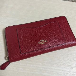 コーチ(COACH)の早い者勝ち セール中 COACH   長財布  レッド(財布)