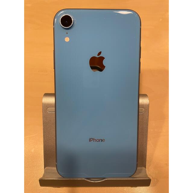 iPhone XR Blue 64 GB simロック解除済　ブルー