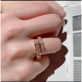 大特価❗️スネーク　リング　シルバー　蛇　最高品質　指輪　ネックレス　好きに