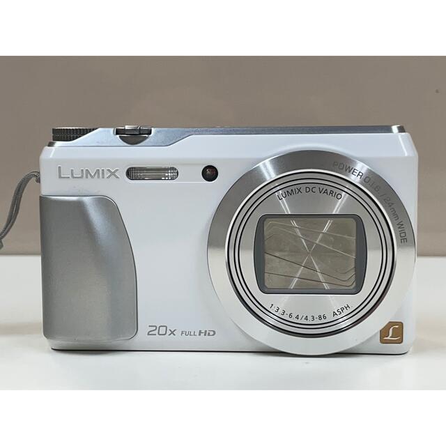 Panasonic デジタルカメラ DMC-TZ55 ホワイト Wi-Fi対応