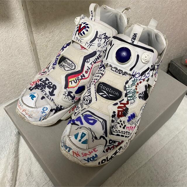 VETEMENTS ×Reebok ポンプフューリー 28cm