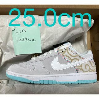 ナイキ(NIKE)の[25.0cm] NIKE DUNK LOW Barber Shop(スニーカー)