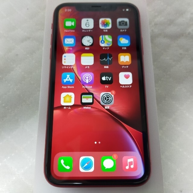 Apple iPhone XR 64GB レッド