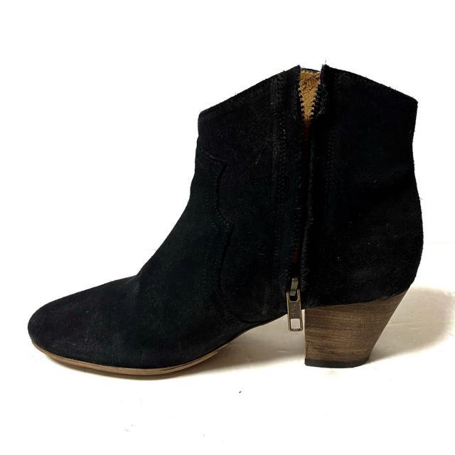 Isabel Marant(イザベルマラン)のイザベルマラン ショートブーツ 37 - 黒 レディースの靴/シューズ(ブーツ)の商品写真