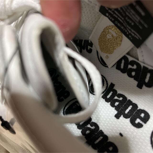 A BATHING APE(アベイシングエイプ)のAPE BAPE  KAWS STA SK8 スカルスタ　26.5cm 白 メンズの靴/シューズ(スニーカー)の商品写真