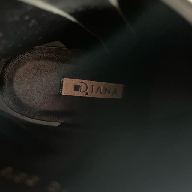DIANA(ダイアナ)のダイアナ ショートブーツ 22 1/2 - 黒 レディースの靴/シューズ(ブーツ)の商品写真