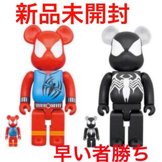 ベアブリック(BE@RBRICK)のBE@RBRICK SPIDER-MAN BLACK & SCARLET(その他)