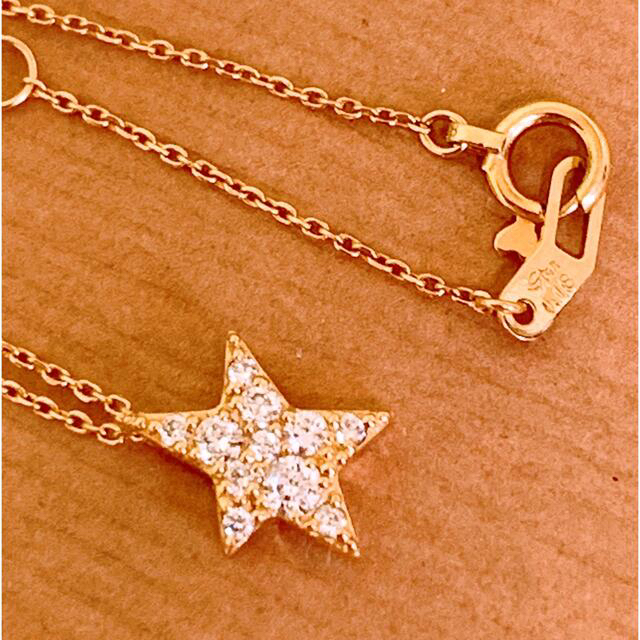 スタージュエリー❗️D0.16CT✨k18ダイヤネックレス k18ネックレス-www