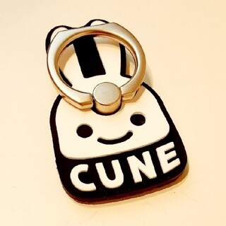 キューン(CUNE)の新品  CUNE キューン  シリコン製スマホリングスタンド(その他)