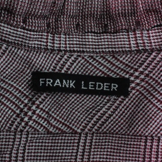 【美品】FRANK LEDER チェックシャツ　Lサイズ