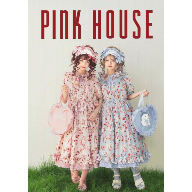 PINK HOUSE × misako aokiワンピース＋ヘッドドレスセット