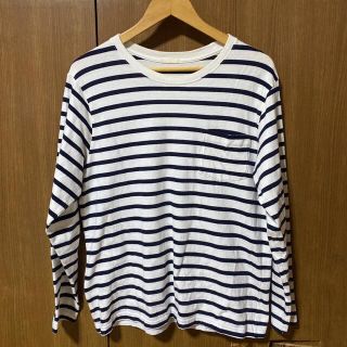 ジーユー(GU)のシモン様専用　　GU  ボーダー長袖Tシャツ(Tシャツ(長袖/七分))