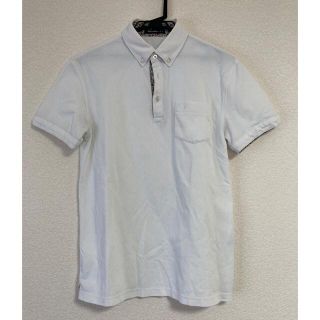 フレッドペリー(FRED PERRY)のフレッドペリー　ポロシャツ　白　メンズS(ポロシャツ)