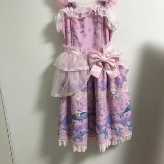 アンジェリックプリティー(Angelic Pretty)の送料込み‼︎アンジェリック プリティ ジャンパースカート (ひざ丈ワンピース)