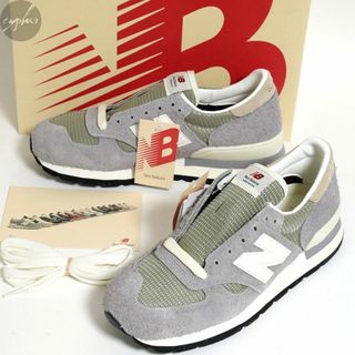 ニューバランス(New Balance)の27 新品 USA製 ニューバランス テディサンティス M990TA1 V1 灰(スニーカー)