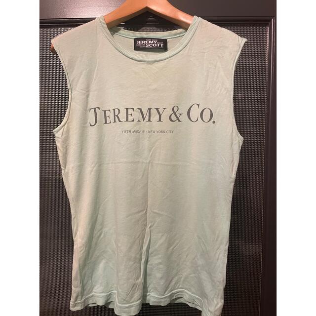 JEREMY SCOTT(ジェレミースコット)のJEREMY SCOTT ノースリーブ Tシャツ メンズのトップス(Tシャツ/カットソー(半袖/袖なし))の商品写真