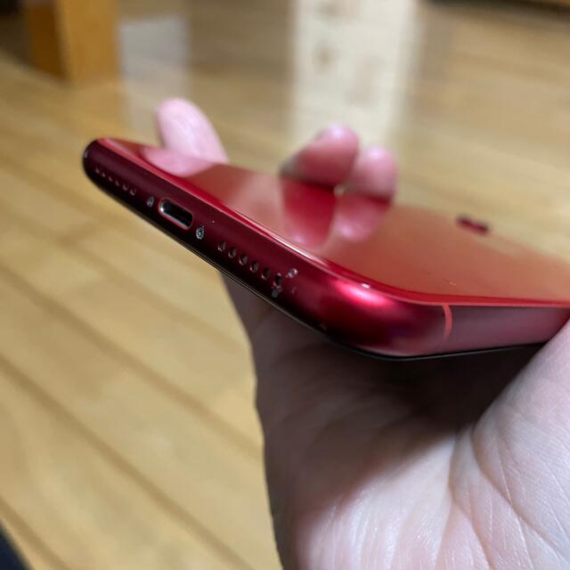 中古　iPhoneXR 64GB レッド スマホ/家電/カメラのスマートフォン/携帯電話(スマートフォン本体)の商品写真