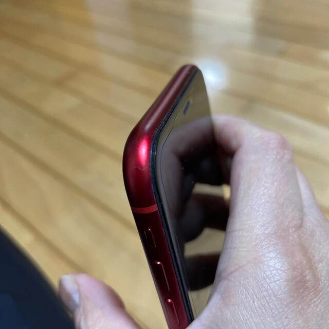 中古　iPhoneXR 64GB レッド スマホ/家電/カメラのスマートフォン/携帯電話(スマートフォン本体)の商品写真