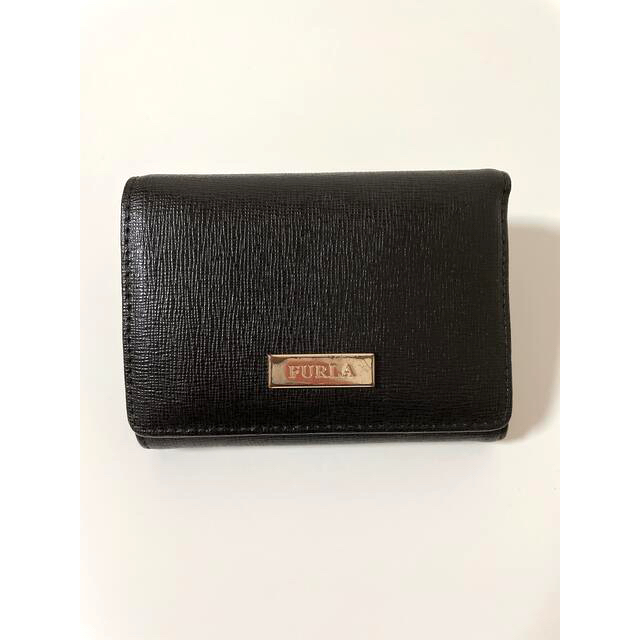フルラ 三つ折り財布 ブラック | フリマアプリ ラクマ