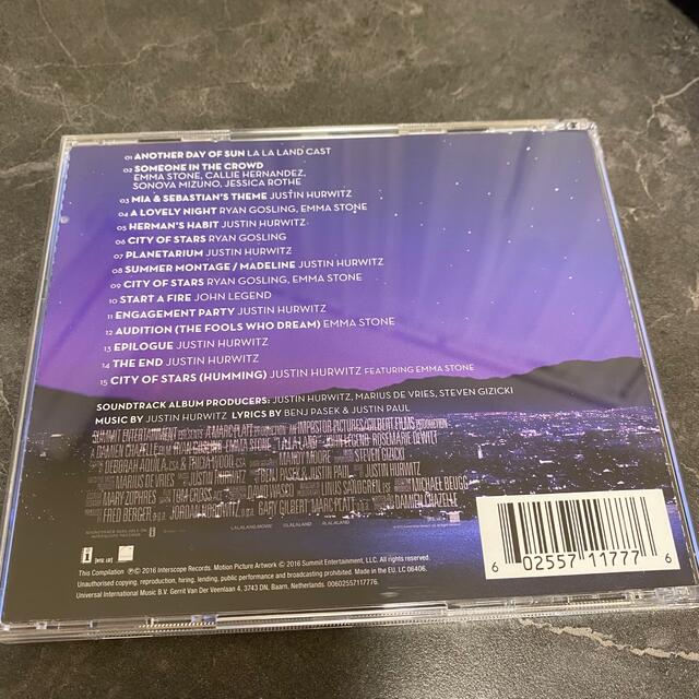 ララランド　lalaland サントラ　CD アルバム エンタメ/ホビーのCD(映画音楽)の商品写真