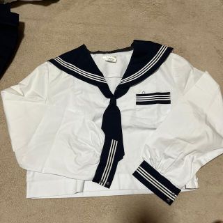 【中古品】夏服　セーラー服　上衣(衣装)
