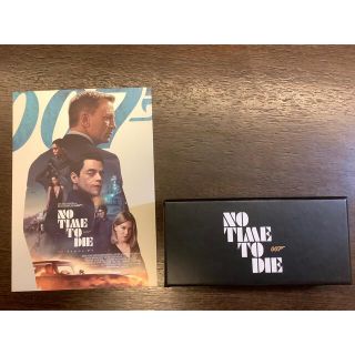 007  ノー・タイム・トゥ・ダイ　キーチェーン　ポストカードセット(ノベルティグッズ)