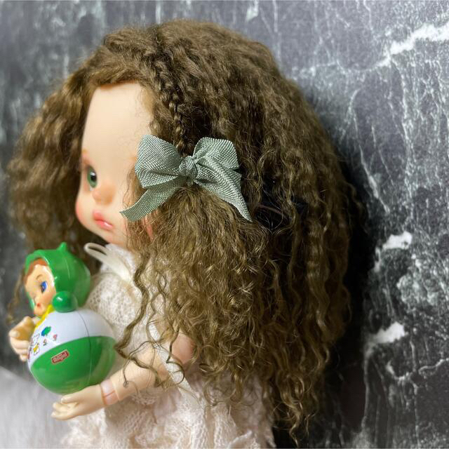 blythe _wm-765オリーブ????チベットラムウィッグ