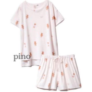 ジェラートピケ(gelato pique)の大人気　完売品　ジェラートピケ🧸ベアTシャツ&ベアショートパンツ🧸(ルームウェア)