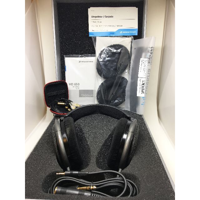 SENNHEISER（ゼンハイザー） HD650＋交換用アイテム各種-