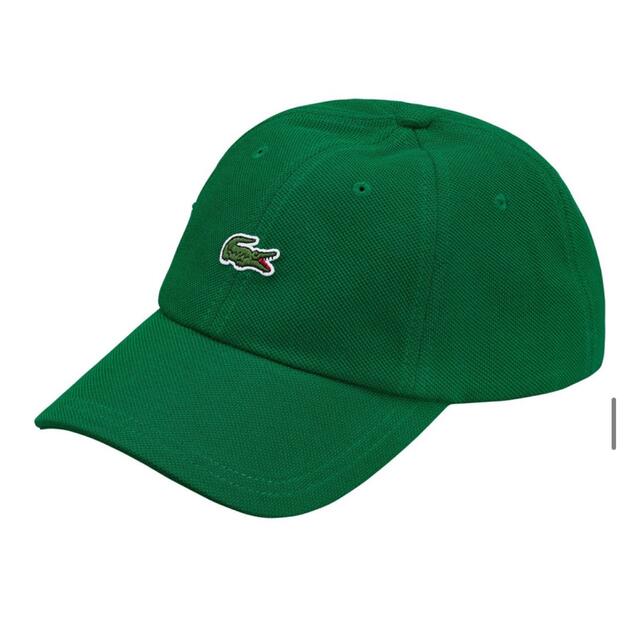 Supreme(シュプリーム)のsupreme lacoste pique 6panel cap グリーン メンズの帽子(キャップ)の商品写真