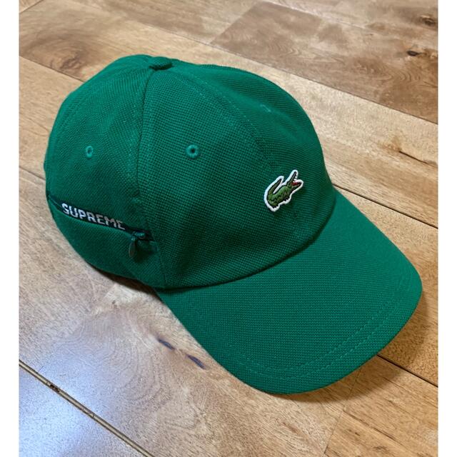 Supreme(シュプリーム)のsupreme lacoste pique 6panel cap グリーン メンズの帽子(キャップ)の商品写真