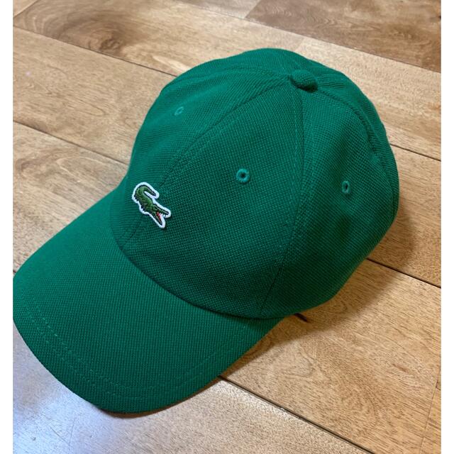 Supreme(シュプリーム)のsupreme lacoste pique 6panel cap グリーン メンズの帽子(キャップ)の商品写真