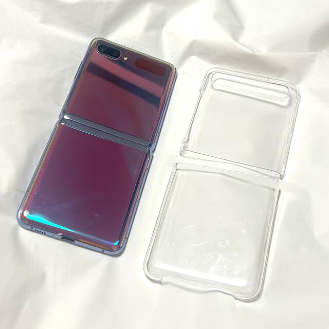 日本価格 Galaxy Z Flip ミラーパープル 紫 256GB SIMフリー 
