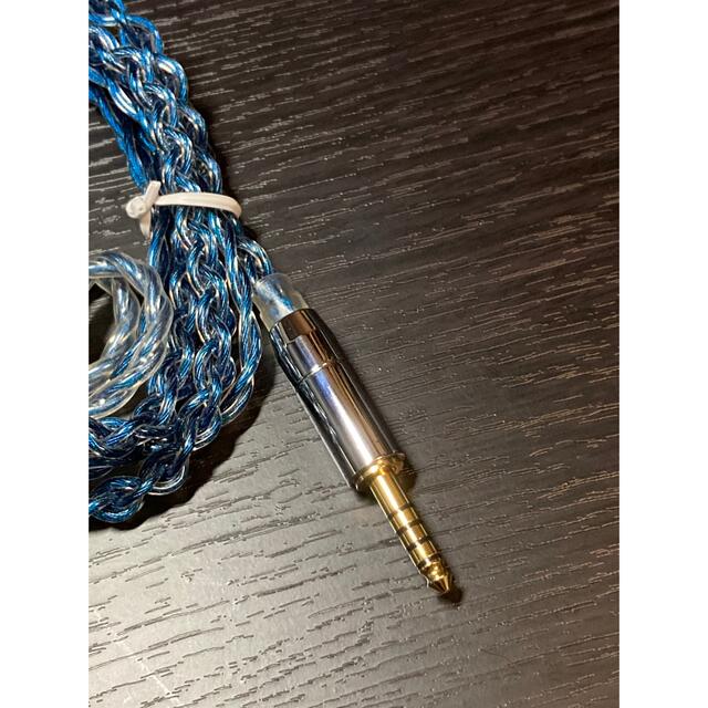 NICEHCK superblue 台湾7N単結晶銅 4.4mm 2PIN 2