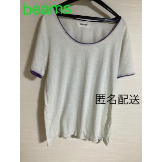 ビームス(BEAMS)のbeams デザインTシャツ　カットソー(Tシャツ(半袖/袖なし))