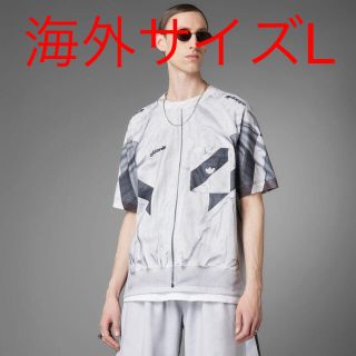 アディダス(adidas)のアディダスオリジナルス ブルーバージョン サッカージャージー 海外サイズL(Tシャツ/カットソー(半袖/袖なし))