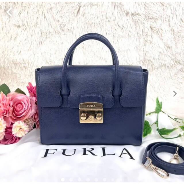 ✨希少✨フルラ　FURLA ミニサイズ　メトロポリス　サッチェル　2way39⁎⁺˳✧༚⁎⁺˳✧༚